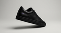 EMPAIR Sneaker Corona - cuero negro, emblema Cobra-Corona en talon